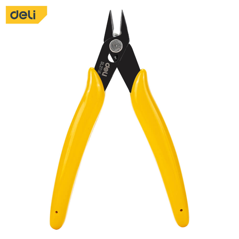คีมปากตัด DELI EDL2705-YL-01 5นิ้ว_0